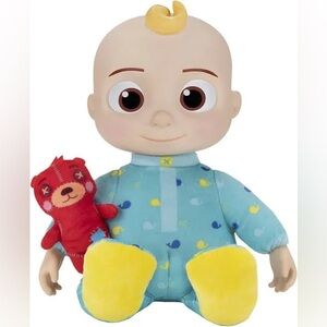 Adorable Baby Doll in Blue Pajamas